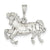 Sterling Silver Horse Charm hide-image