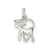 Cat Charm in Sterling Silver