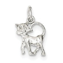 Sterling Silver Cat Charm hide-image