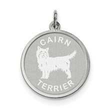 Sterling Silver Cairn Terrier Charm hide-image