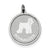 Sterling Silver Schnauzer Disc Charm hide-image