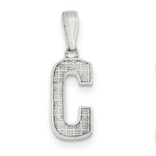 Sterling Silver Initial C Charm hide-image