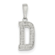 Sterling Silver Initial D Charm hide-image