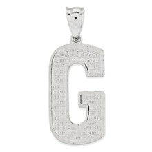 Sterling Silver Initial G Charm hide-image