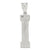 Sterling Silver Initial I Charm hide-image