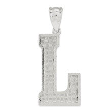 Sterling Silver Initial L Charm hide-image
