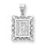 Sterling Silver Initial E Charm hide-image