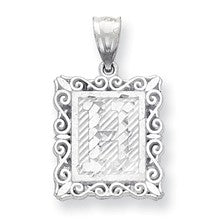 Sterling Silver Initial H Charm hide-image