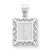 Sterling Silver Initial I Charm hide-image