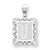 Sterling Silver Initial J Charm hide-image