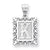 Sterling Silver Initial K Charm hide-image