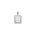 Initial L Charm in Sterling Silver