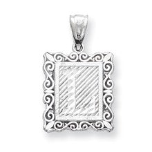 Sterling Silver Initial L Charm hide-image