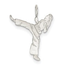 Sterling Silver Karate Charm hide-image