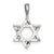 Star of David Charm in Sterling Silver