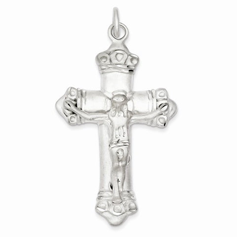 Sterling Silver Crucifix Pendant, Adorable Pendants for Necklace