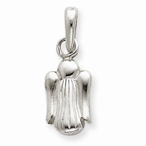 Sterling Silver 3-D Angel Pendant, Pendants for Necklace