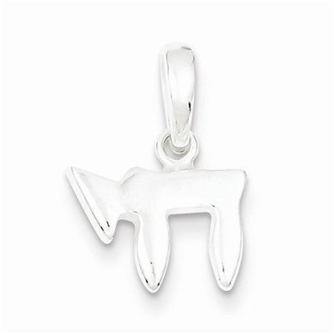 Sterling Silver Chai pendant, Dazzling Pendants for Necklace