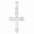 Sterling Silver Horseshoe Cross Pendant, Pendants for Necklace