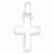 Sterling Silver Cross Pendant, Pretty Pendants for Necklace