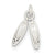 Sterling Silver Ballet Slippers Charm hide-image