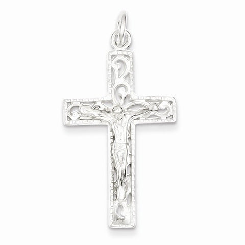 Sterling Silver INRI Crucifix pendant, Appealing Pendants for Necklace