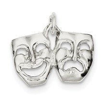 Sterling Silver Comedy/Tragedy Charm hide-image