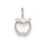 Apple Charm in Sterling Silver