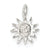 Sterling Silver Sun Charm hide-image