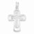 Sterling Silver Polished Cross Pendant, Pretty Pendants for Necklace