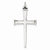 Sterling Silver Antiqued Nail Cross pendant, Stylish Pendants for Necklace