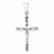 Sterling Silver Antiqued Cross Pendant, Classy Pendants for Necklace