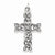 Sterling Silver Antiqued Celtic Cross pendant, Charm