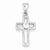 Sterling Silver CZ Cross Pendant, Delightful Pendants for Necklace