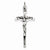 Sterling Silver Antiqued Crucifix pendant, Gorgeous Pendants for Necklace
