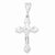 Sterling Silver Diamond-Cut Crucifix pendant, Dazzling Pendants for Necklace