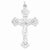 Sterling Silver INRI Crucifix Pendant, Fine Pendants for Necklace