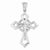 Sterling Silver CZ Crucifix pendant, Lovely Pendants for Necklace