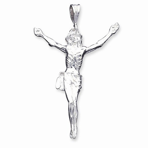 Sterling Silver Corpus (Crucified Christ) pendant, Stylish Pendants for Necklace