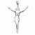 Sterling Silver Corpus (Crucified Christ) pendant, Stylish Pendants for Necklace