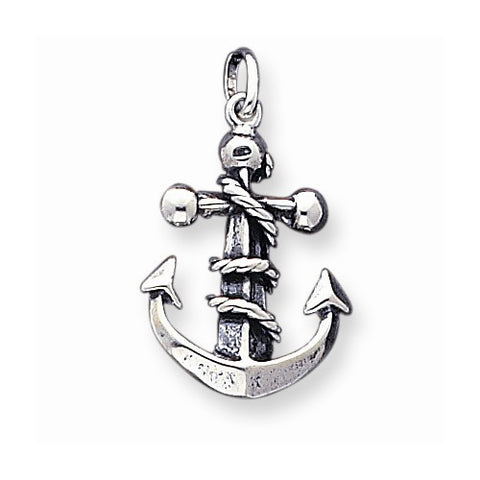 Sterling Silver Antiqued Cross Pendant, Alluring Pendants for Necklace