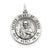 Sterling Silver Sacred Heart of Jesus Medal Charm hide-image