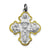 4-way Medal, Pretty Charm in Sterling Silver