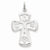 Sterling Silver Satin Cross pendant, Lovely Pendants for Necklace