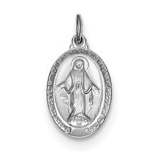 Sterling Silver Miraculous Medal Charm hide-image