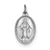 Sterling Silver Miraculous Medal Charm hide-image