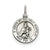Queen of the Holy Scapular Medal, Charm in Sterling Silver