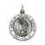 Queen of the Holy Scapular Medal, Adorable Charm in Sterling Silver