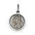 St. Christopher Medal, Adorable Charm in Sterling Silver