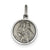 Sterling Silver St. Christopher Medal, Adorable Charm hide-image